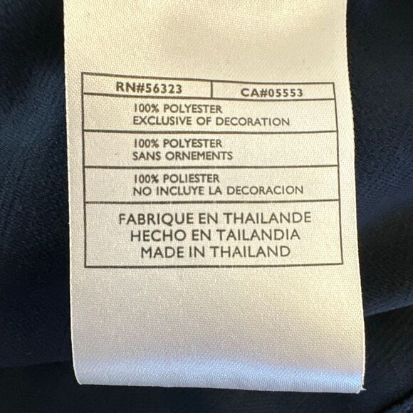 Nike Golf Polo shirt Mens Medium Blue Striped Pinehurst Golf Logo FitDry - Picture 8 of 10